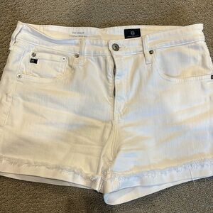 AG white denim size 29 Hailey short